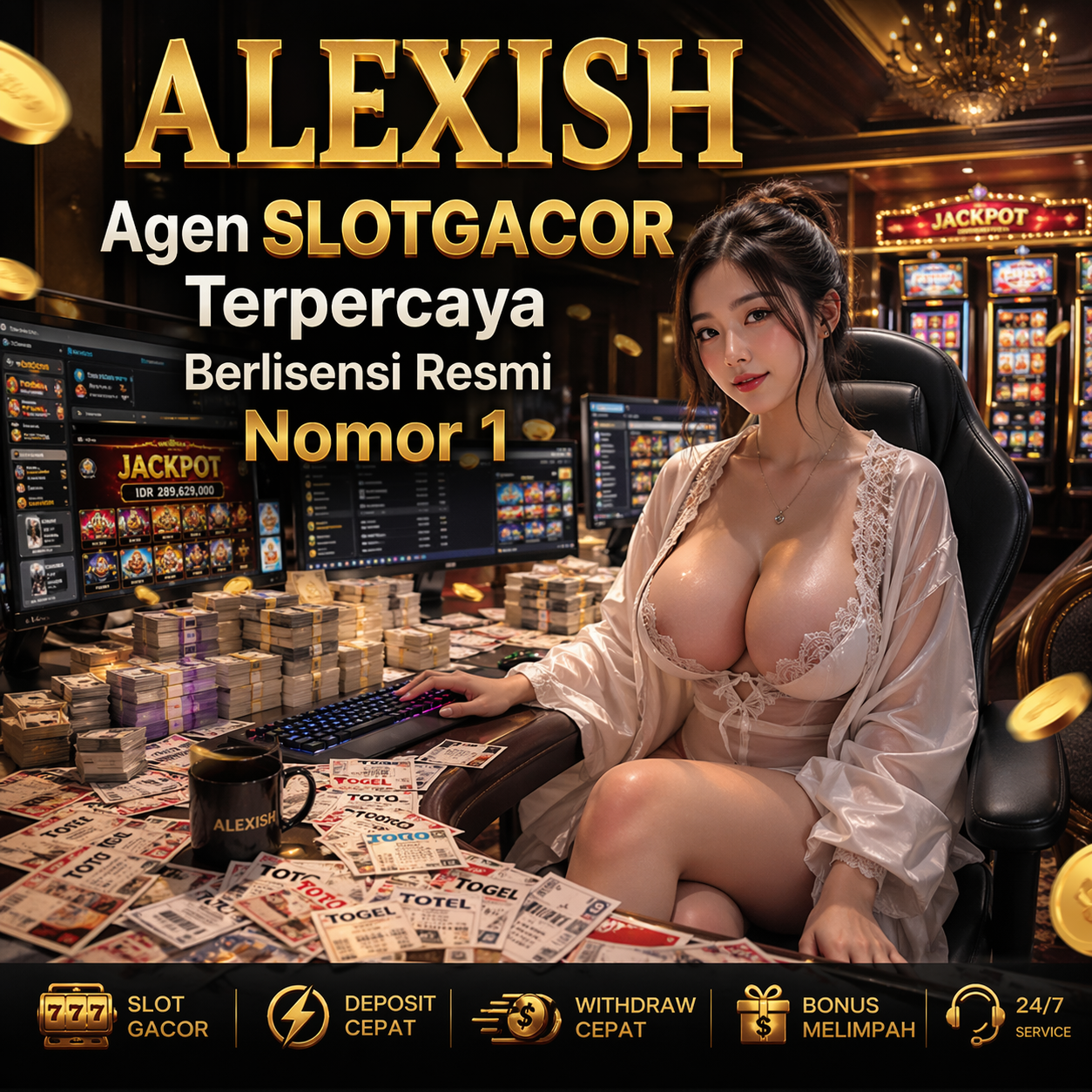 ALEXISH Agen SLOTGACOR Terpercaya Berlisensi Resmi Nomor 1 image 1
